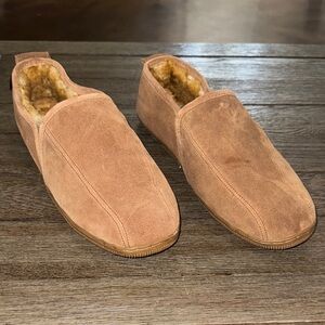 Red Wing Shoes Romeo Slippers tan brown